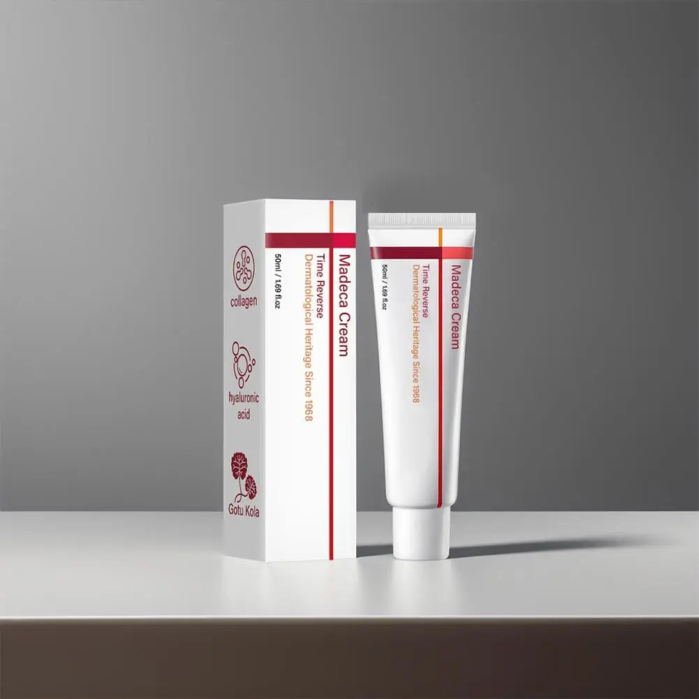 Koreanische Centella Asiatica Gesichtsreparaturcreme, tägliche nährende Feuchtigkeitscreme, aufhellendes, leichtes Gesichtspflege-Make-up