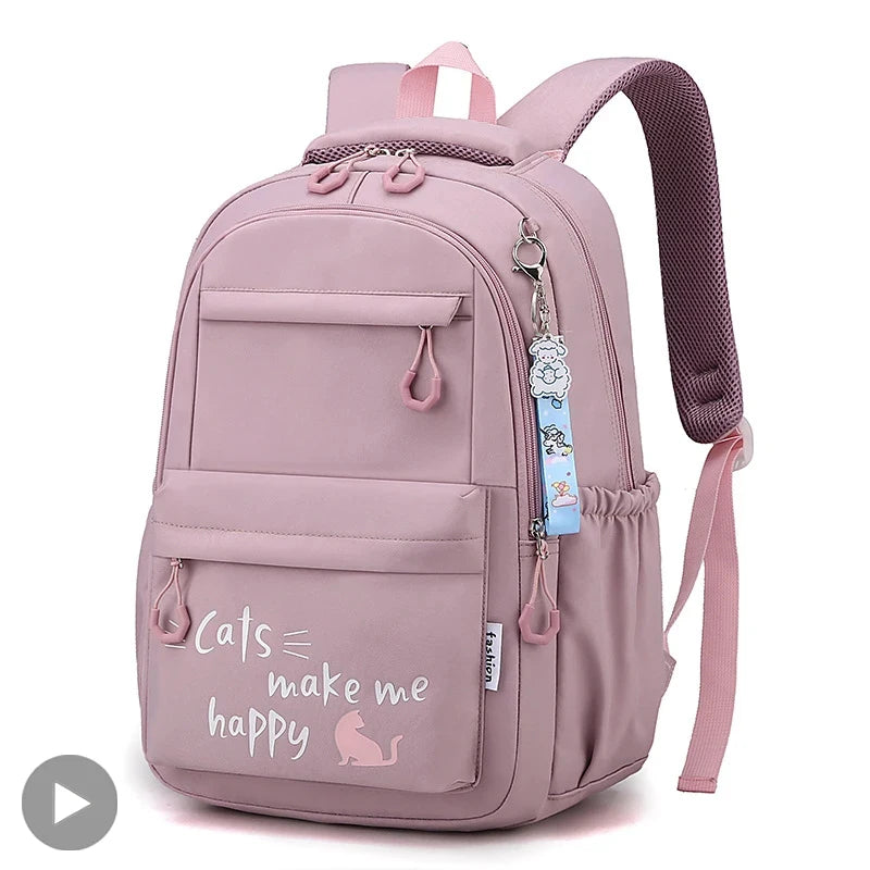 Girls Casual School Backpack