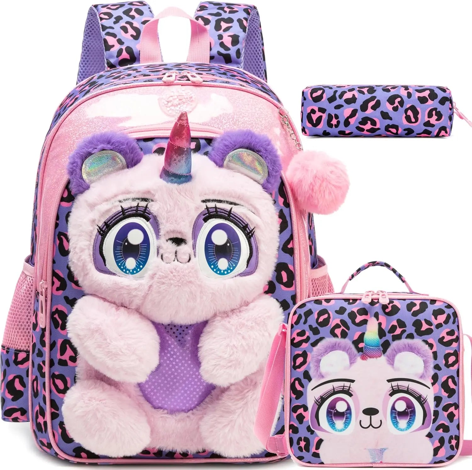 Girls School Backpack Set