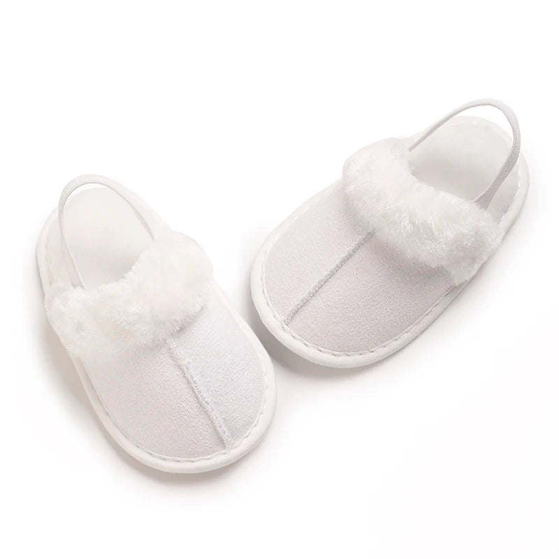 Beliebte Wanderschuhe für Herbst und Winter, Babyschuhe, 0–1 Jahre alt, warme Schuhe, Baumwollschuhe, lässige Babyschuhe mit weicher Sohle und Plüsch