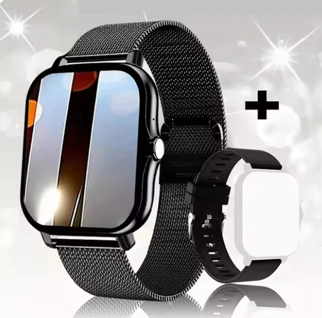 KESHUYOU 2025, neue Smartwatch, Bluetooth, sprechendes Blutsauerstoff-/Blutdruckmessgerät, Smartwatch für Damen und Herren, Weihnachtsgeschenk