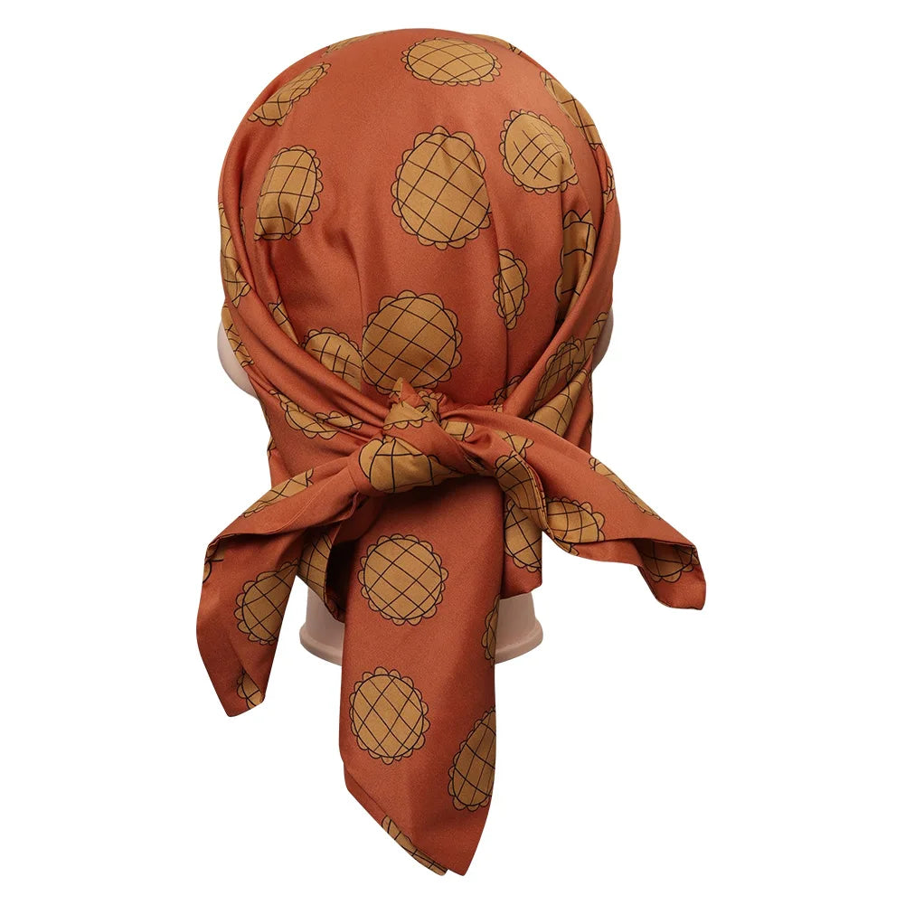 Live Action TV Pirate Nami Stirnband Frauen Cosplay Fantasia Gedruckt Schal Kostüm Zubehör Halloween Karneval Party Requisiten