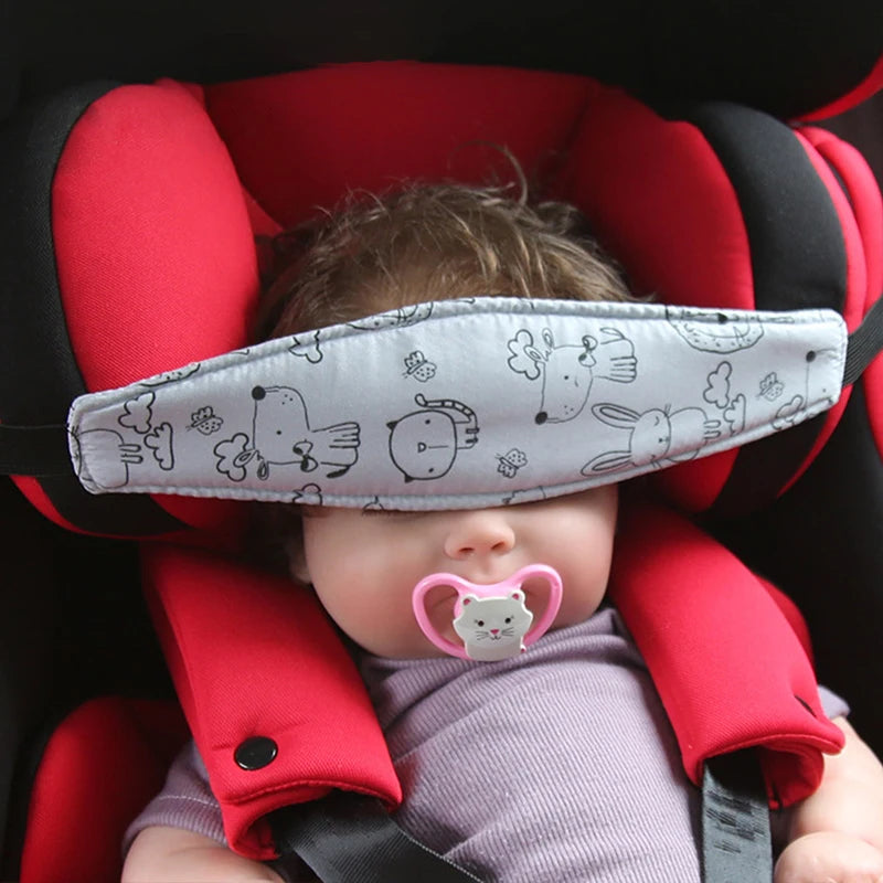 Baby Auto Sitz Kopf Unterstützung Kinder Kinderwagen Befestigungs Gürtel Einstellbar Junge Mädchen Laufgitter Schlaf Stellungs Baby Saftey Kissen