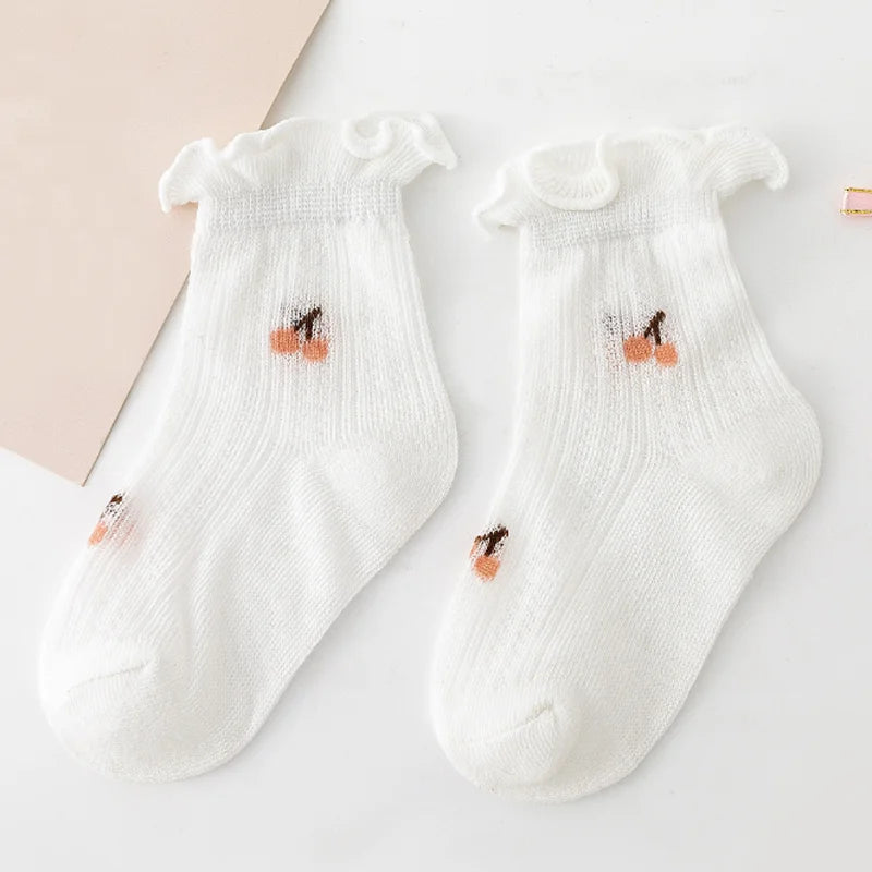 3 Paare/los Neue Neugeborenen Baby Socken Sommer Dünne Beiläufige Kinder Baby