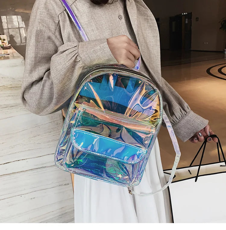 Girls Transparent Ita Backpack