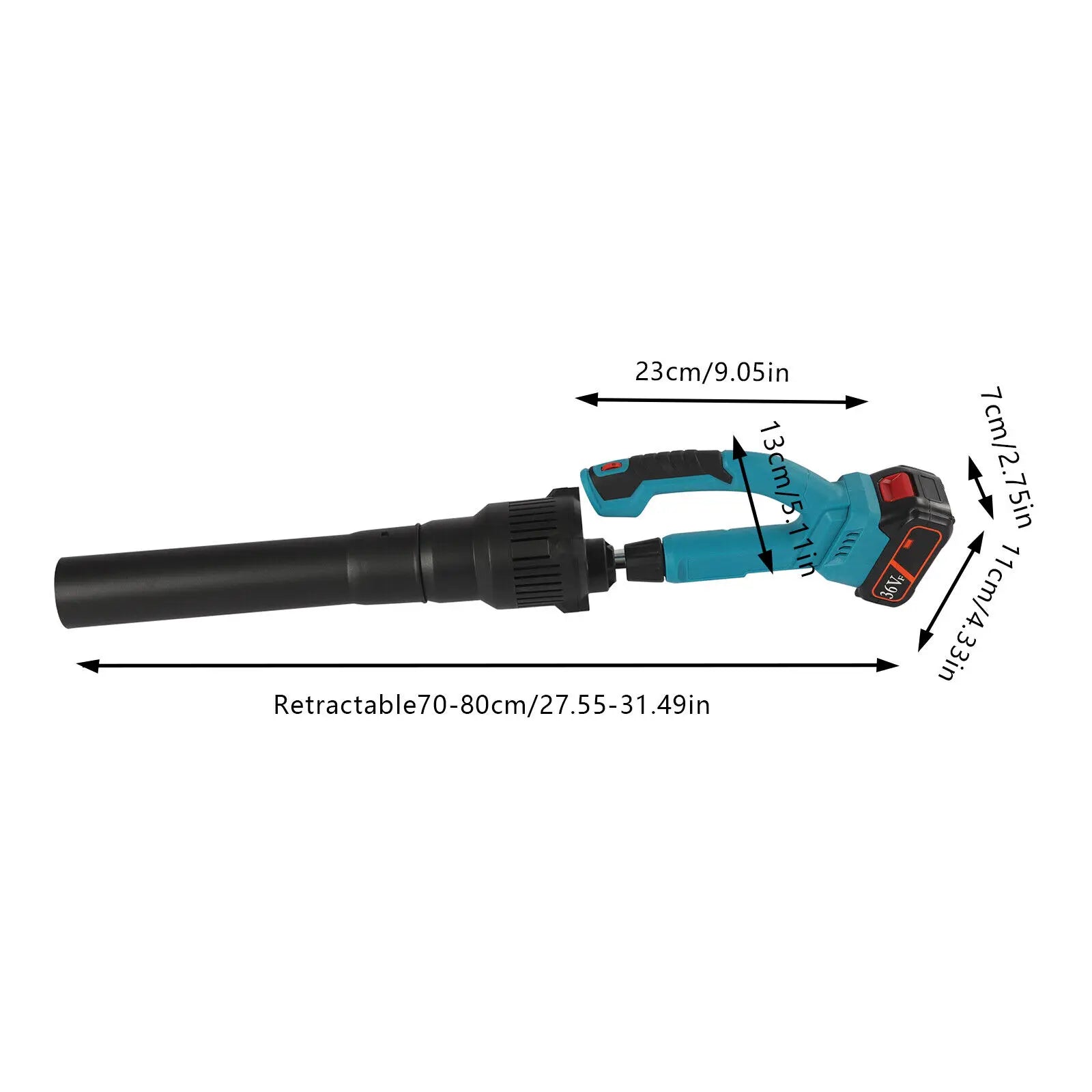 600W Akku-Blower Outdoor Garden Elektrische Laub Blattblower 30000RPM Schnurlos Rasen Pflege
