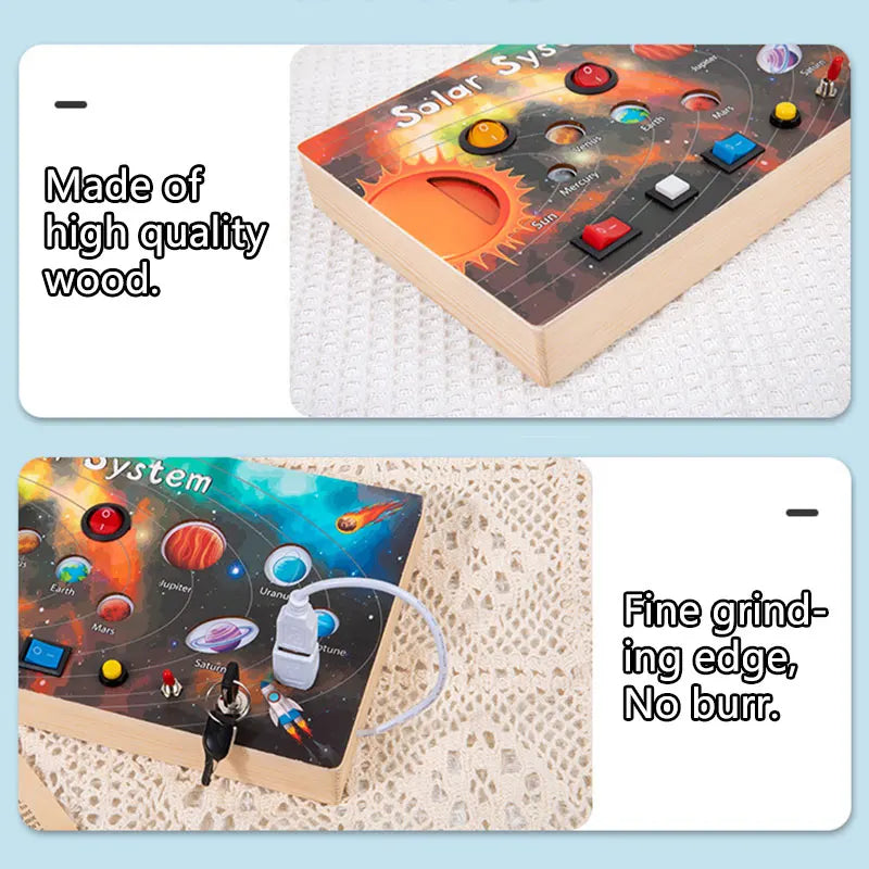 Montessori LED Busy Board