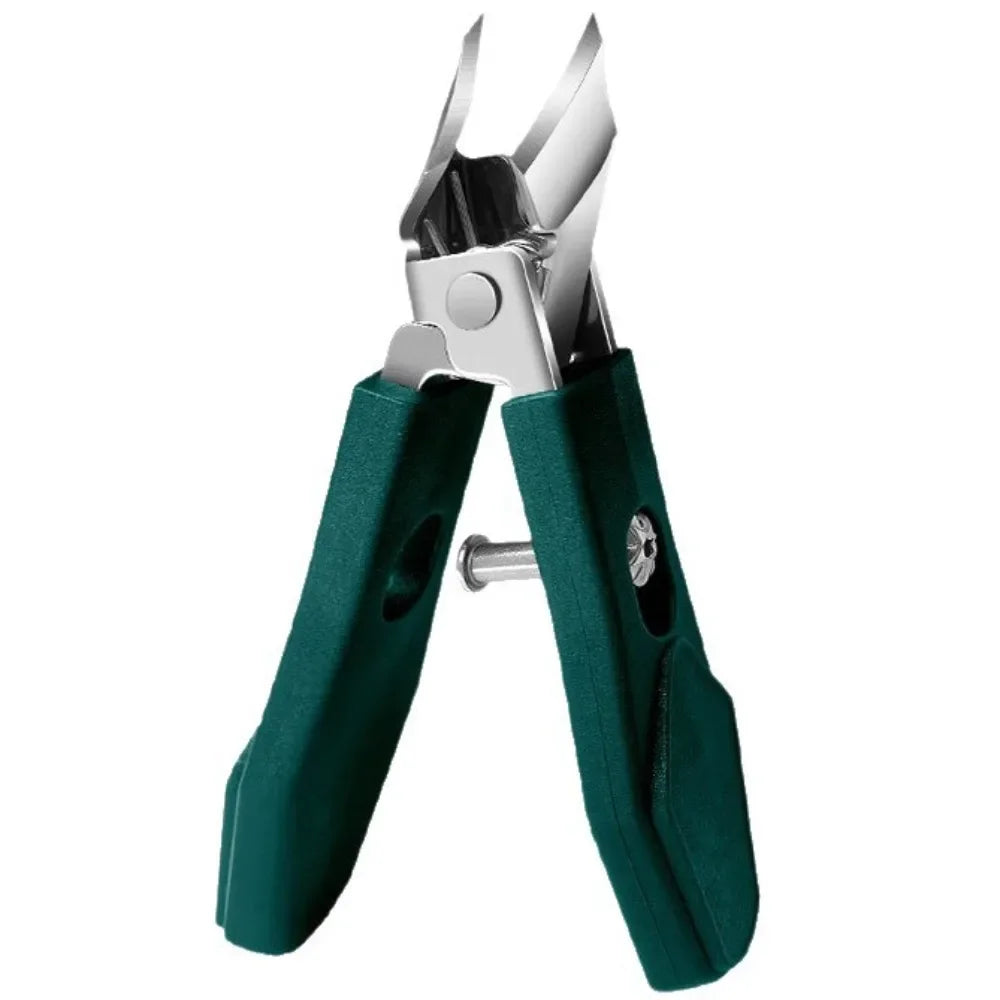 25 °   Nagelknipser mit schräger Kante, breite Öffnung, Edelstahl, professionelle Werkzeuge für eingewachsene Zehennägel, Adlerschnabel, schräge Zehennagelschneider