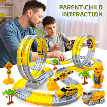 Kinder Elektrische Magische Flexible Track Spielzeug Auto Engineering Auto Kinder Pädagogisches Spielzeug Zug Spielzeug für Kinder Geburtstag Geschenk