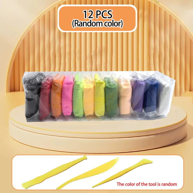 Lufttrocknendes Plastik-Ton-Set
