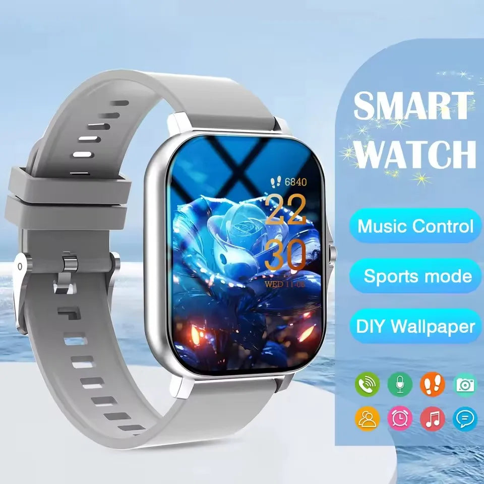 2026 Neue Multifunktionale Smartwatch für Männer & Frauen Bluetooth-Verbundenes Telefon Musik Fitness Sport Armband Schlafüberwachung Uhr HW12