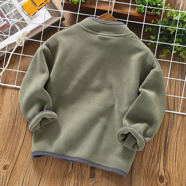3-12 Jahre Teen Jungen Sweatshirt Herbst Winter Warme Fleece Top Kinder Trainingsanzug Mode Langarm Pullover Pullover Kind Kleidung