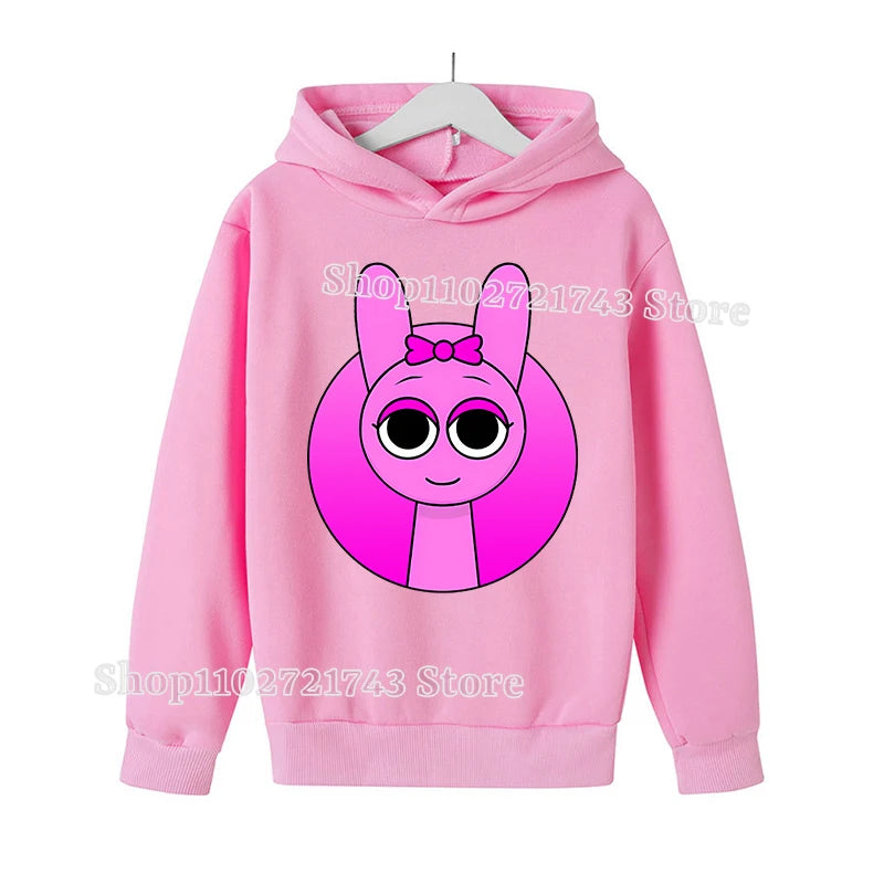 Kids Anime Cartoon Hoodie