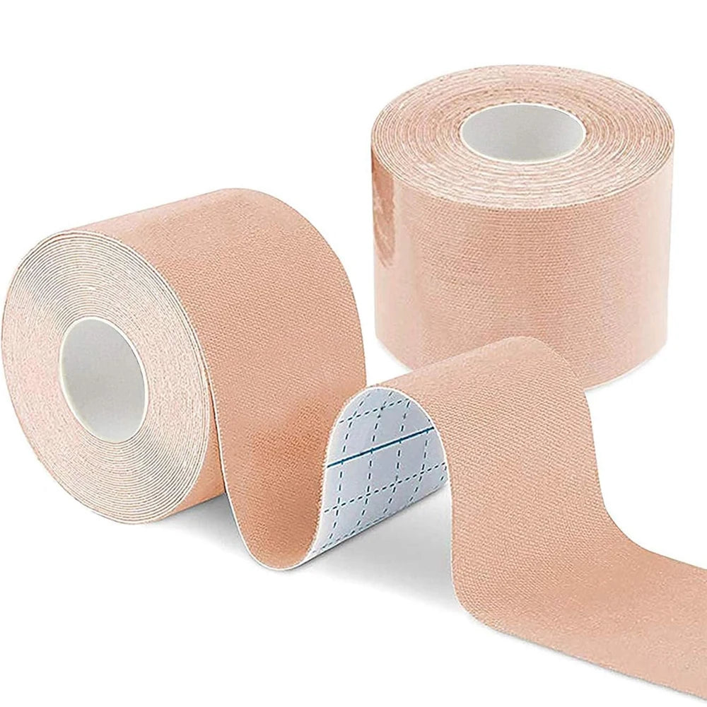 5-Rollen Kinesiologie-Tape, vorgeschnitten |   Wasserdichtes, elastisches Sportband, selbstklebendes Sportband zur Linderung von Muskelschmerzen und zur Unterstützung der Gelenk