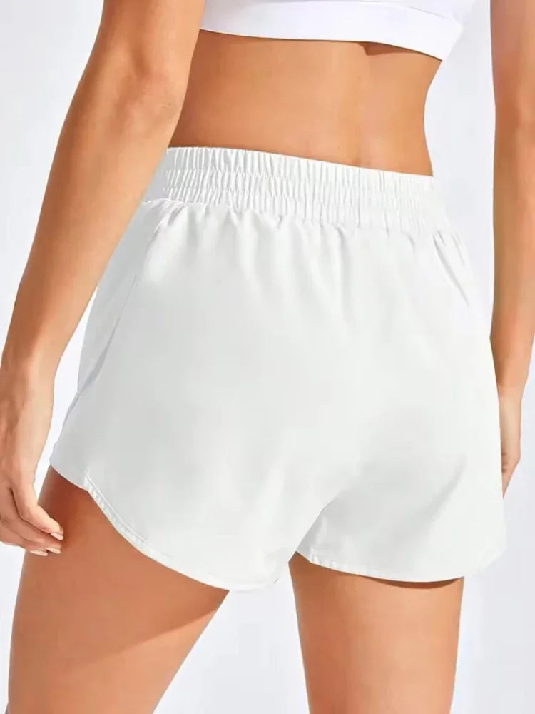 Women's Yoga Shorts Fitness Elastic Running Workout Short Leggings for Women Gym Sports Shorts Fitness Sportswear
