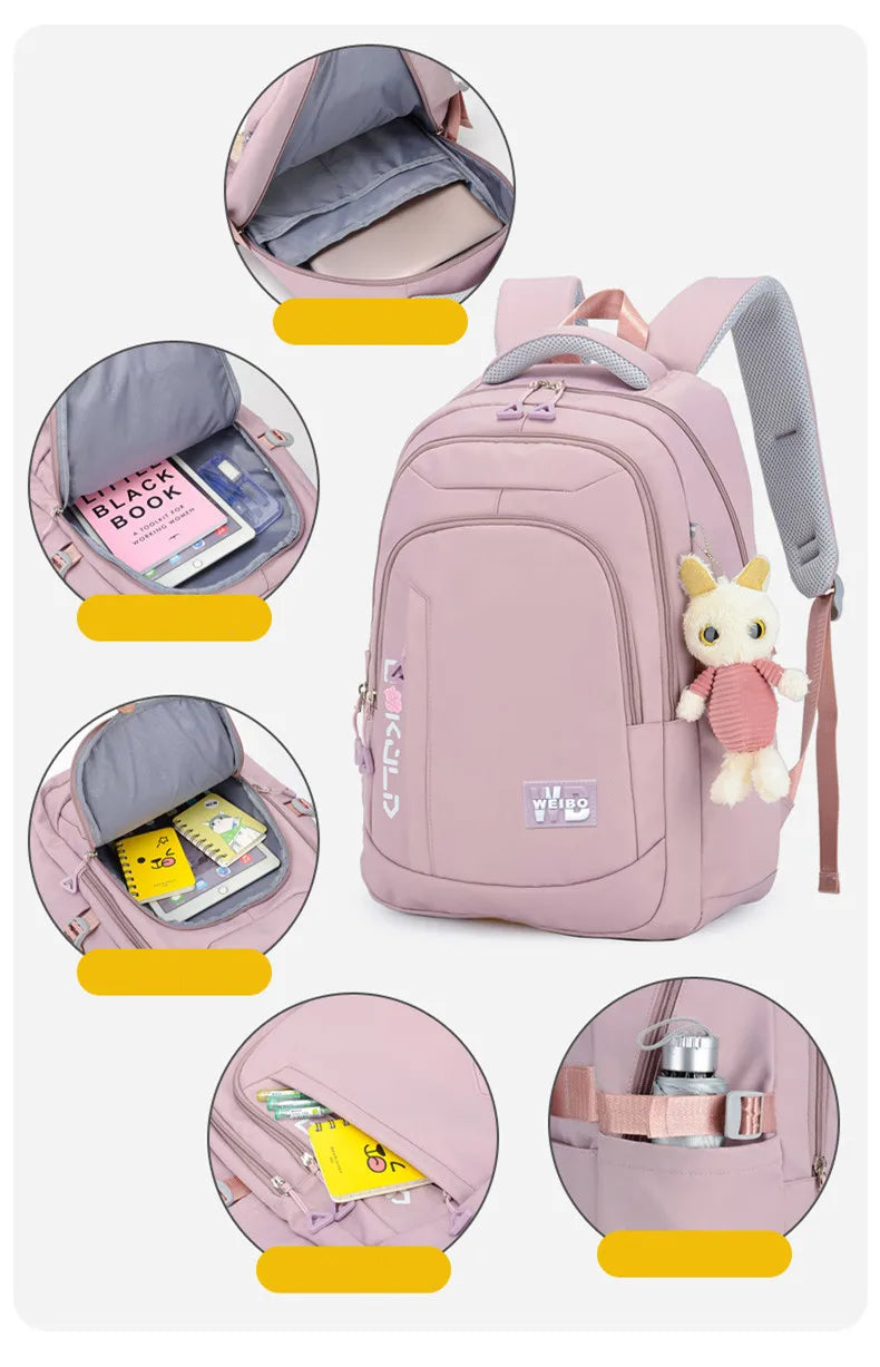 Girls Casual School Backpack