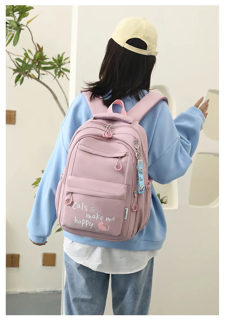 Girls Casual School Backpack