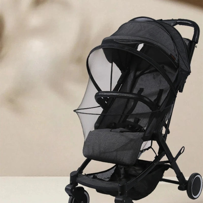 Universeller Kinderwagen-Regenschutz Windschutz Regenfester Staubschutz Kinderwagen-Zubehör Regenmantel Wetterschutz