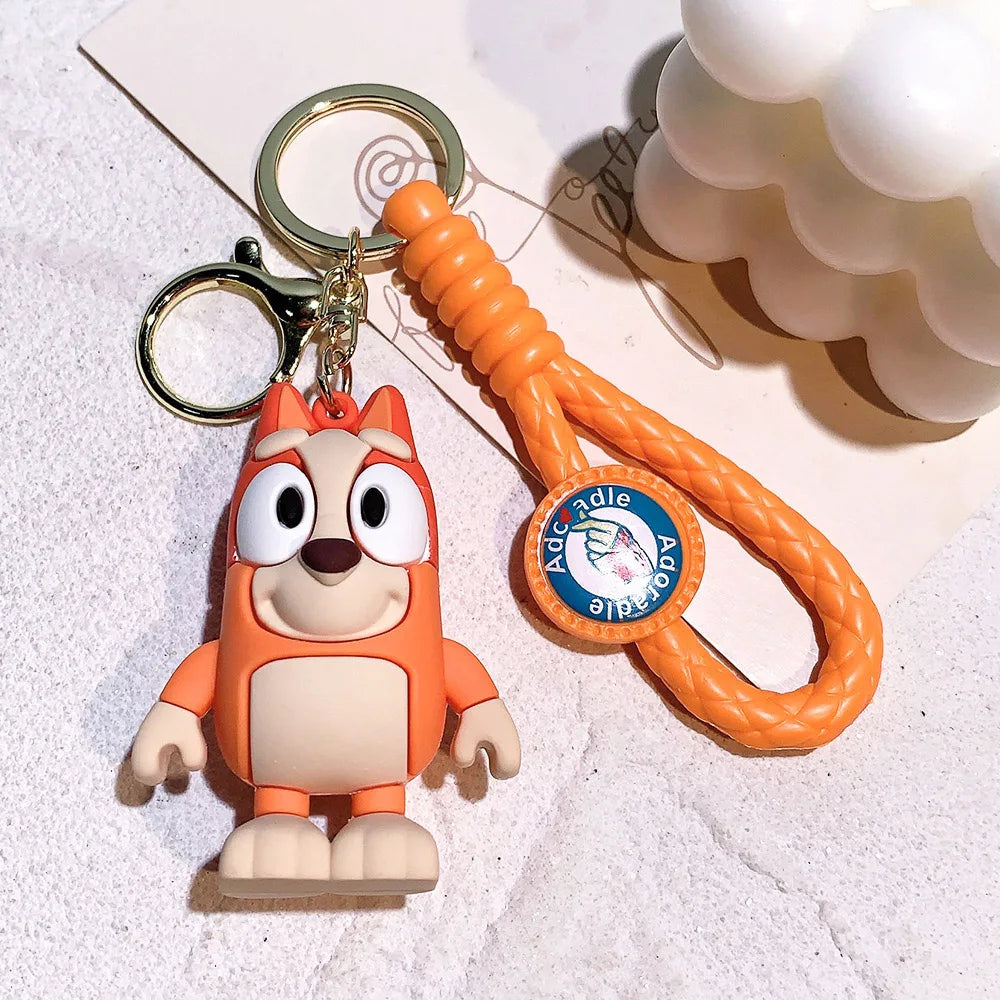 Bluey & Bingo Keychain