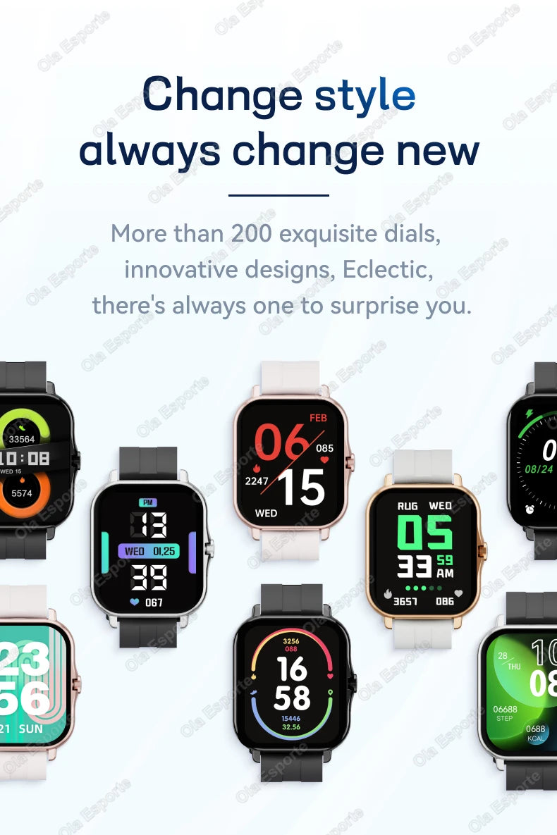 2026 Neue Multifunktionale Smartwatch für Männer & Frauen Bluetooth-Verbundenes Telefon Musik Fitness Sport Armband Schlafüberwachung Uhr HW12