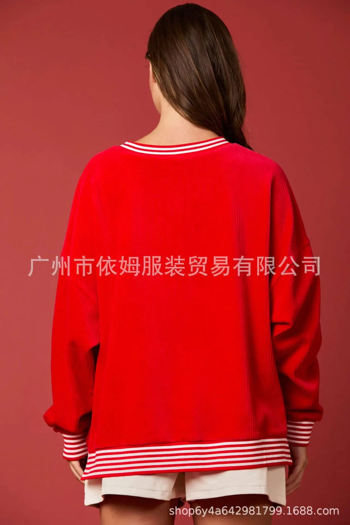 Weihnachten Rundhals Langarm Vielseitig Lose Urlaub Mode Pullover Frauen Herbst Modus 2025, Sweter Damski Herbst Pullover