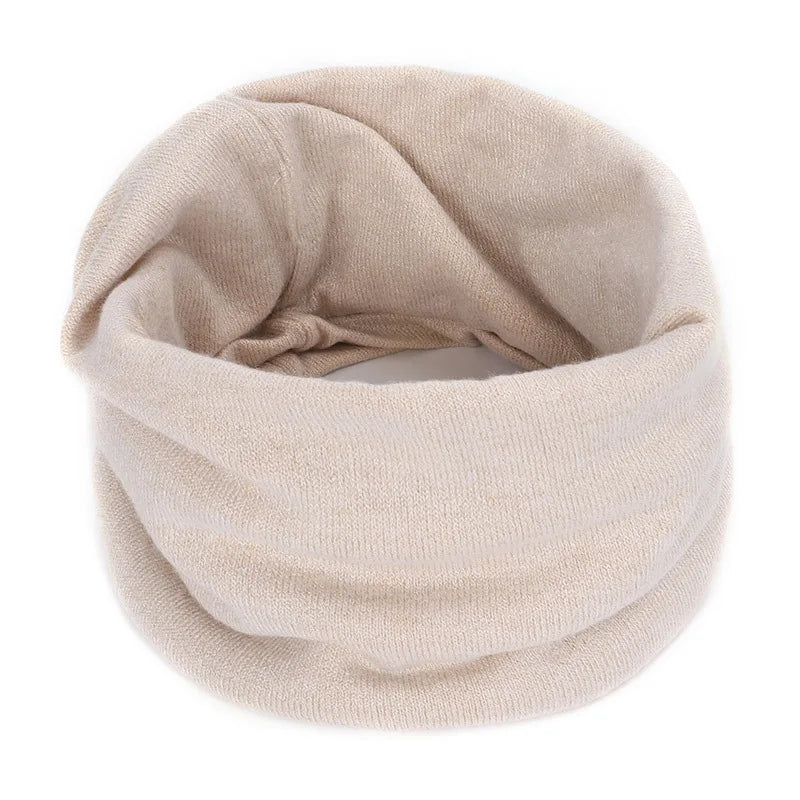 Neue Kaschmir Winter Schal für Baby Jungen Mädchen Kinder Gestrickte Schals Unisex Elastische Schalldämpfer Kinder Herbst Häkeln Baby Schal