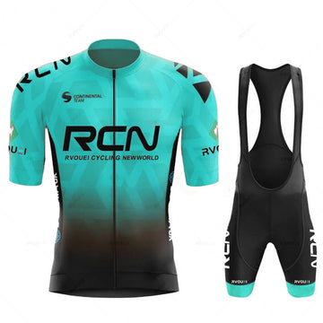 2026 Rvouei Team Radtrikot-Set Sommer Atmungsaktiver Rennrad-Anzug Fahrrad-Uniform Bike MTB Kleidung Neue Sport-Radsport-Kits