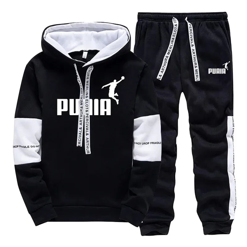 Bestseller Herren Trainingsanzug Bedruckte Freizeit-Sweatshirts Sportbekleidung Einzelstück Hoodie Hose Outdoor Fitness Sport Jogging Herrenbekleidung