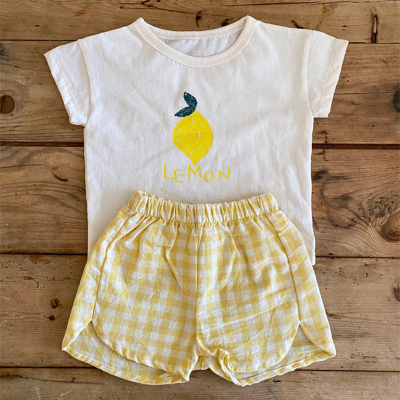 Baby Pyjamas Sets Baumwolle Kind Pyjamas Kleinkind Sommer Ärmellose Baby Nachtwäsche Pyjamas Kinder Cartoon Homewear Kleidung