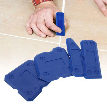 4 stücke Silikon Glas Zement Schaber Dichtstoff Mörtel Entferner Werkzeug Hause Finishing Abdichten Werkzeuge Hause Reinigung Hand Spachtel Werkzeug