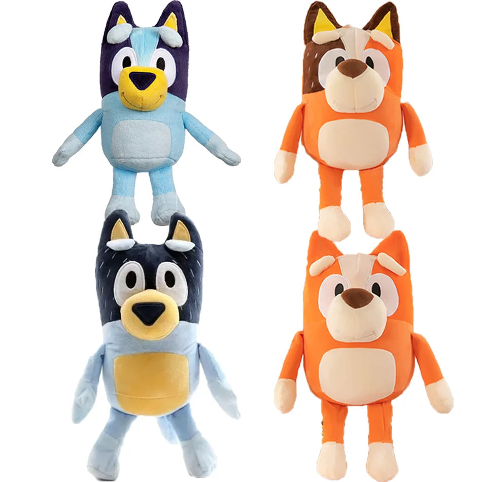 2026 NEU Bluey Hund Bingo Familie Plüschtier Cartoon Hund Weiche Stofftiere Puppen Geschenke