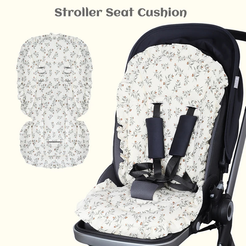 Herbst und Winter warme Kinderwagen-Sitzkissen verdickte Baumwolle Kinderwagen Babysitzkissen universell vier Jahreszeiten