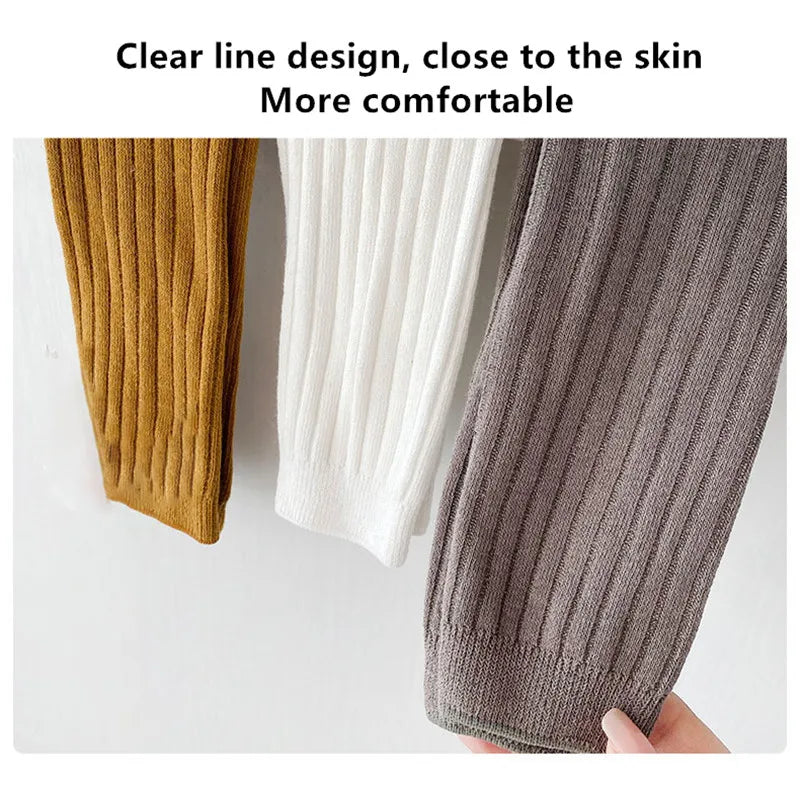 Frühling Herbst Baby Jungen Mädchen Hosen Neugeborene Mädchen Leggings Strumpfhosen Baumwolle Stretch Kinder Kinder Stricken Hosen Für 0 bis 6 jahre