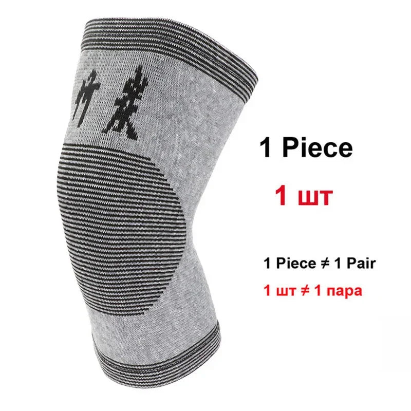 1 Pair Knee Pads Support Protection COYOCO Leg Arthritis Injury Gym Knee Sleeve Elastic Bandage Charcoal Knitted Warm Knee Braces