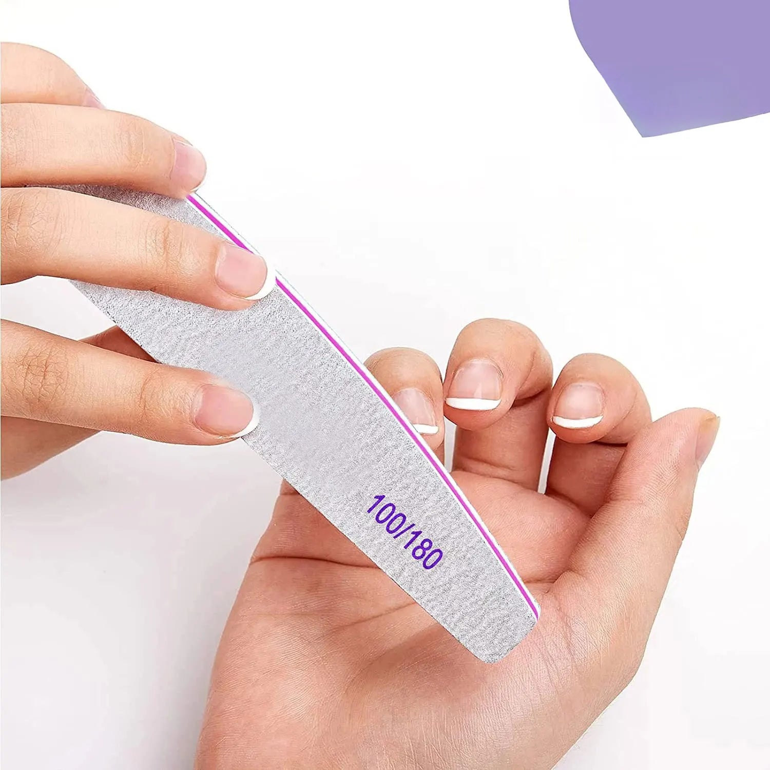 5/10 Stück pro Packung. Professionelle Nagelfeilen. Wiederverwendbare doppelseitige Schleifplatten zum Formen der Nägel. Schönheitswerkzeuge.