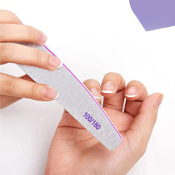 5/10 Stück pro Packung. Professionelle Nagelfeilen. Wiederverwendbare doppelseitige Schleifplatten zum Formen der Nägel. Schönheitswerkzeuge.