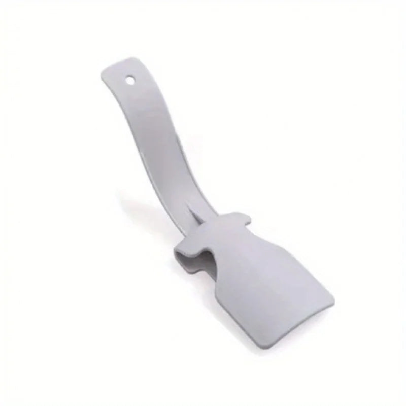 2 Pieces Lazy Shoe Helper, Plastic Shoehorn, No Bending Required, Fits All Shoes, Perfect for Seniors & Pregnant Women