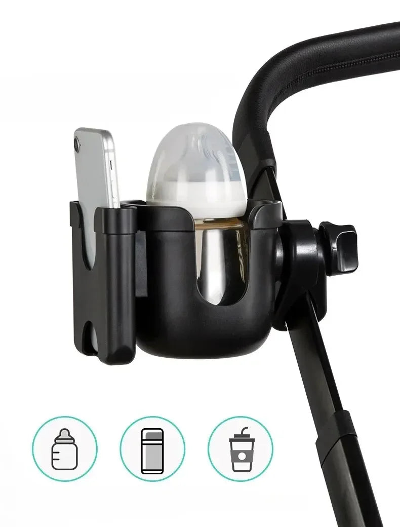Baby Kinderwagen Wasser Tasse Flasche Halter Baby Kinderwagen Zubehör Multifunktionale Baby Kinderwagen Tasse Halter 2-in-1 Telefon halter