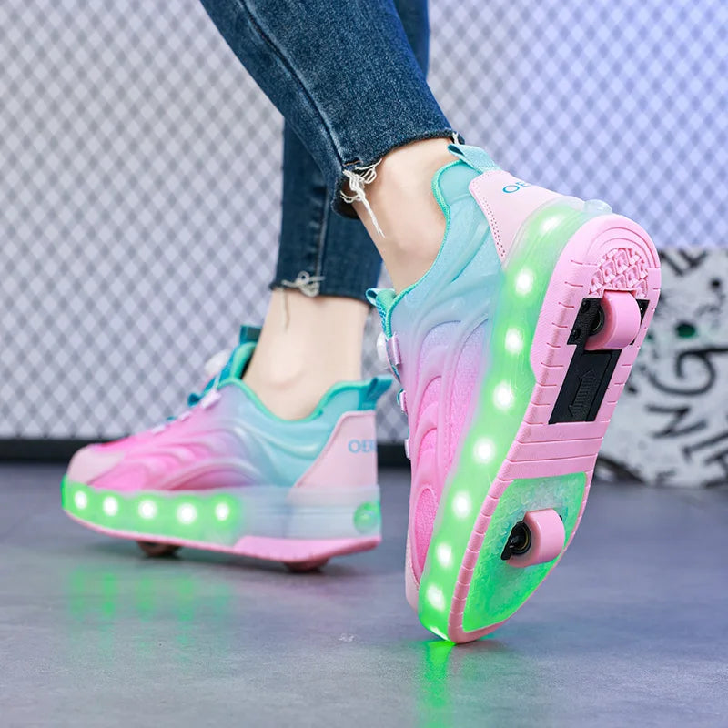 LED Roller Skate Shoes
