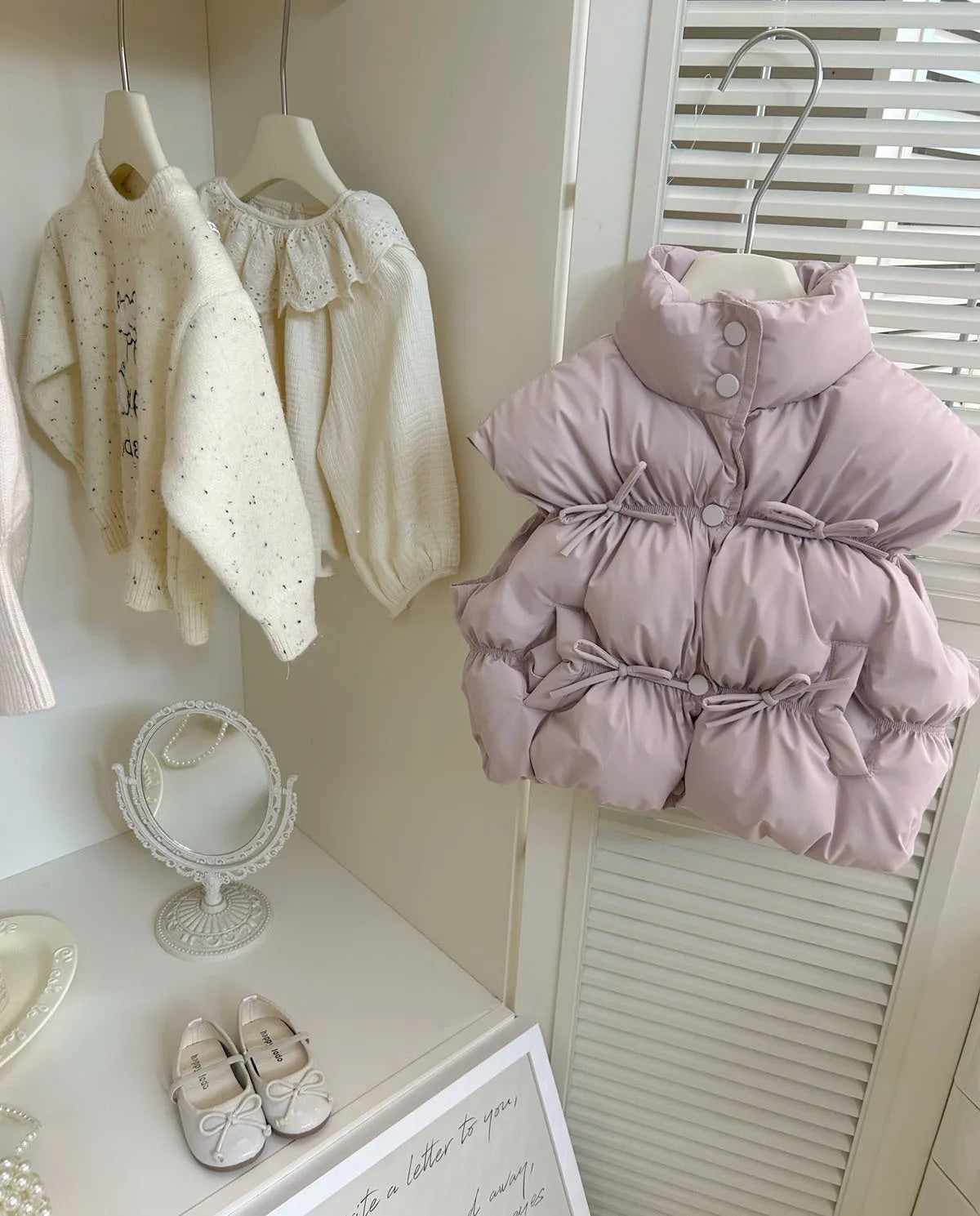 HoneyCherry Mädchen Einfarbig Weste Herbst und Winter Neue Modische Kinder Baumwolle Weste Winter Mädchen Baby Warme Westen