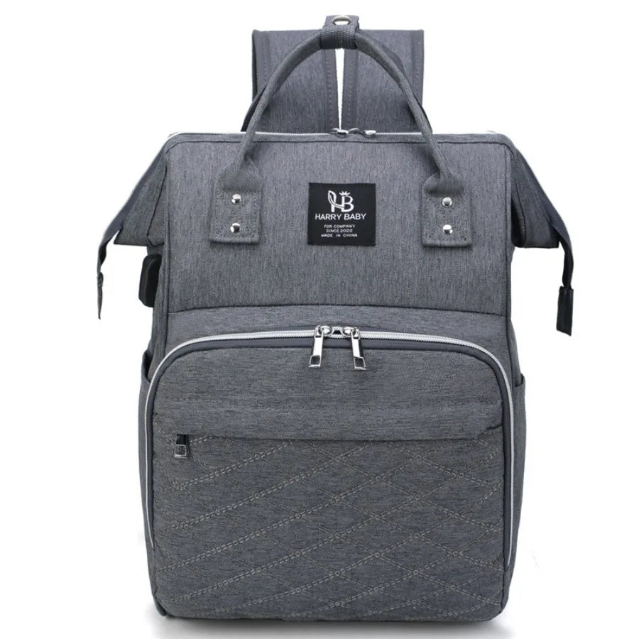 Mama Diaper Bags Baby Stroller Hanging Bag Mother Large Capacity Diaper Backpacks with Changing Mat Practical Baby Nursing Bags