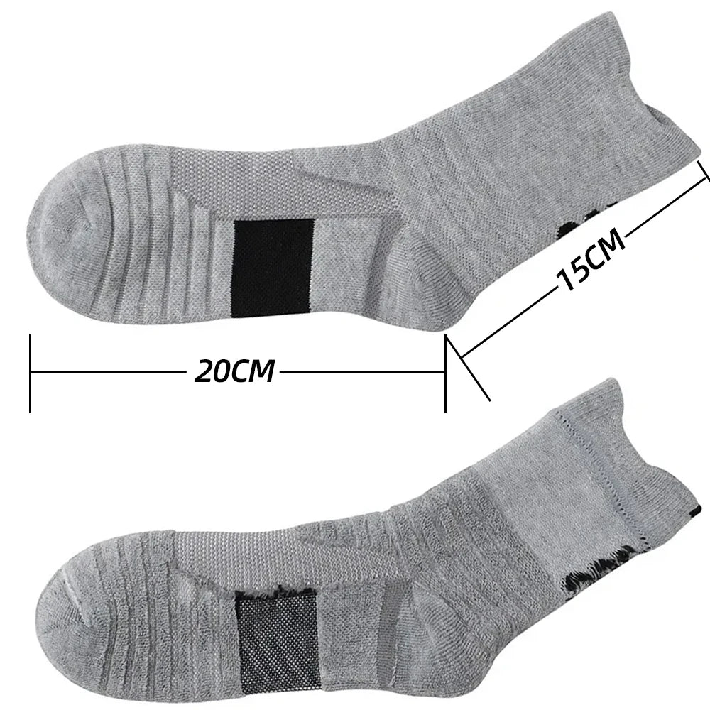 1/3 Pairs Anti-slip Fußball Socken Männer Baumwolle Socke Kurze Lange Röhre Fußball Basketball Sport Socken Atmungsaktive Deodorous socke 39-45