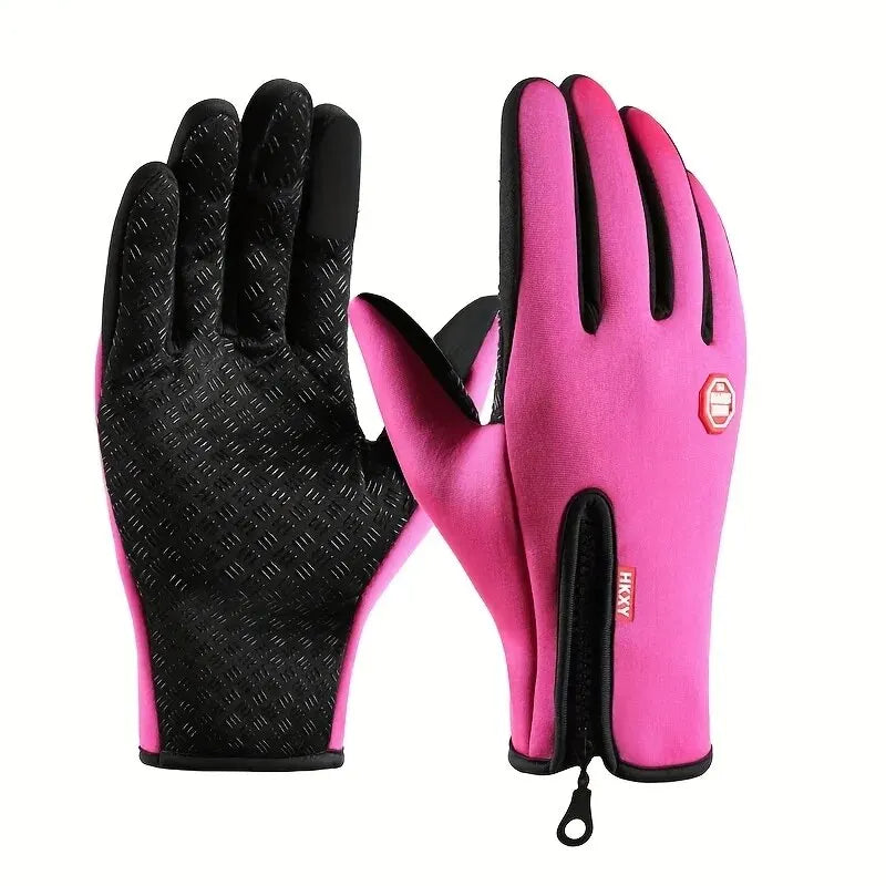 Outdoor-Fahrrad handschuhe, Fahrräder für Wärme und Anti-Rutsch im Herbst und Winter
