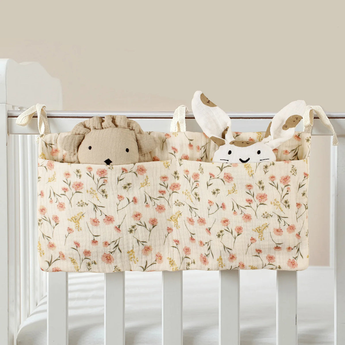Baby Stuff Organizer Nursery Storage Bag Multifunctional Newborn Bed Bag for Children's Bedding Diaper Bag Stroller Organizer