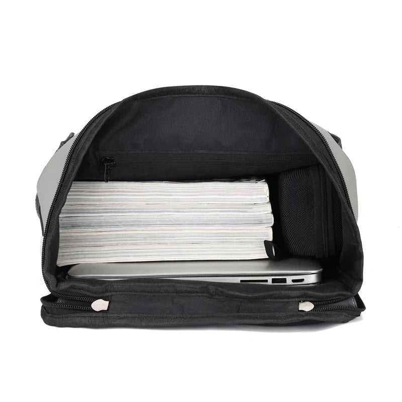 USB-Aufladung, Urban Man-Rucksack, wasserdichter Rucksack, Herren-Laptop-Rucksack, großer Computer-Rucksack für Business, Büro, Outdoor