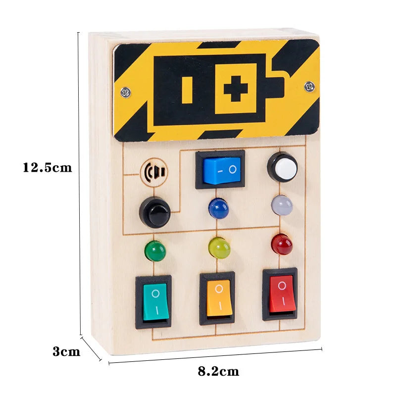 Montessori LED Busy Board