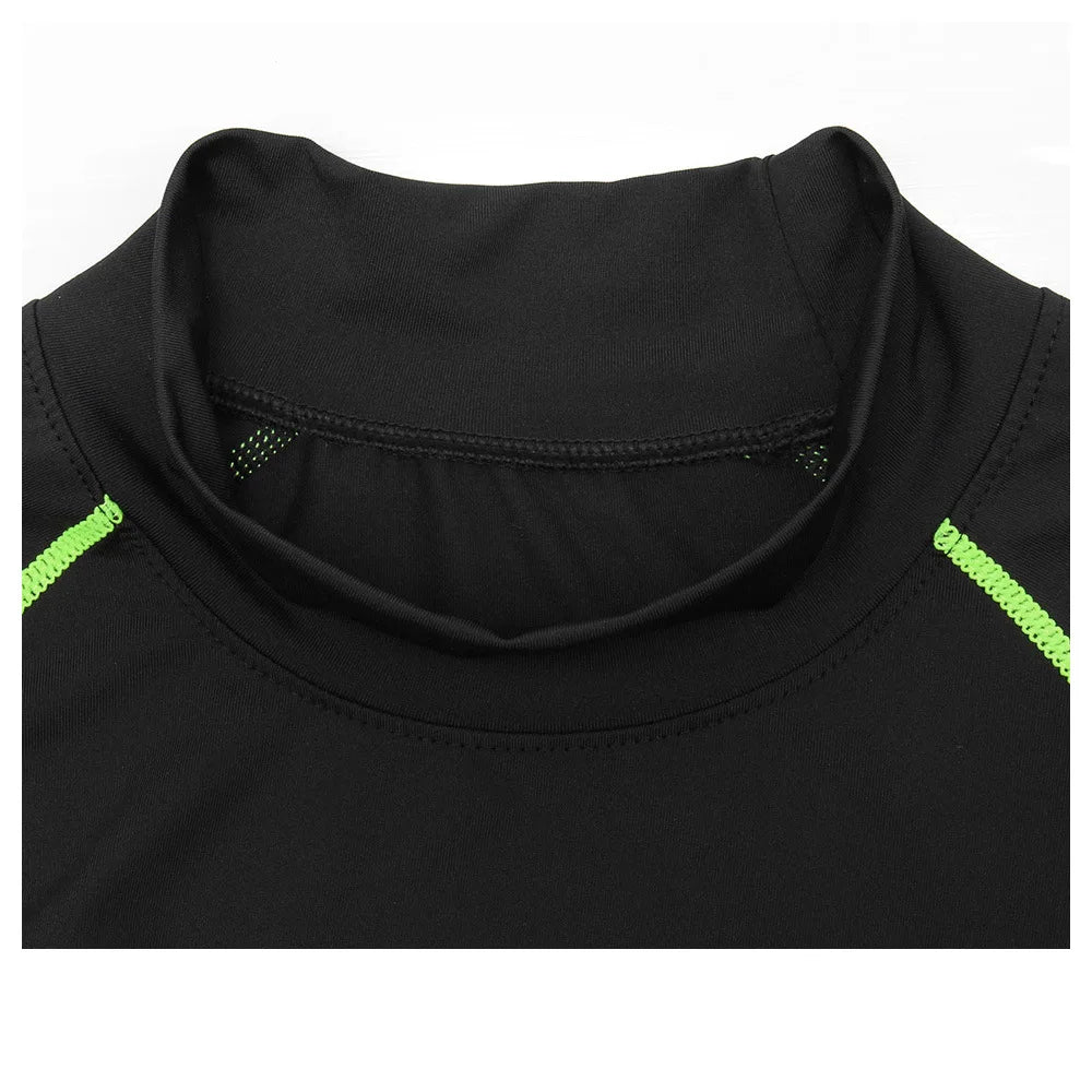 Männer Sport T-shirt Quick Dry Bodybuilding Lauf Shirt Langarm Kompression Top Gym T Shirt Männer Fitness Engen Rashgard