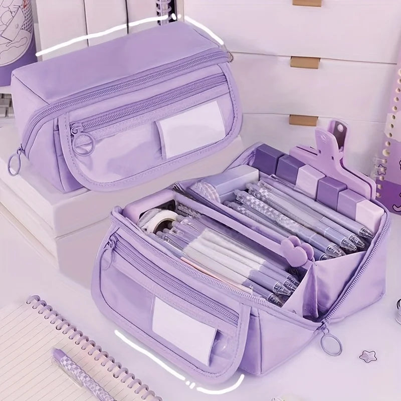Large Capacity Pencil Case