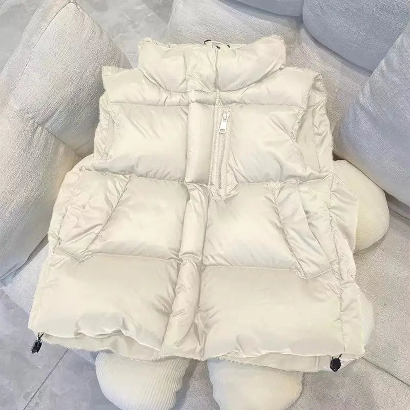 Jungen Mädchen Daunenweste Neue Herbst Winter Kinder verdicken Weste Kinder Oberbekleidung Weste Teenager Baumwolle Jacken Weste für 4-12 Jahre