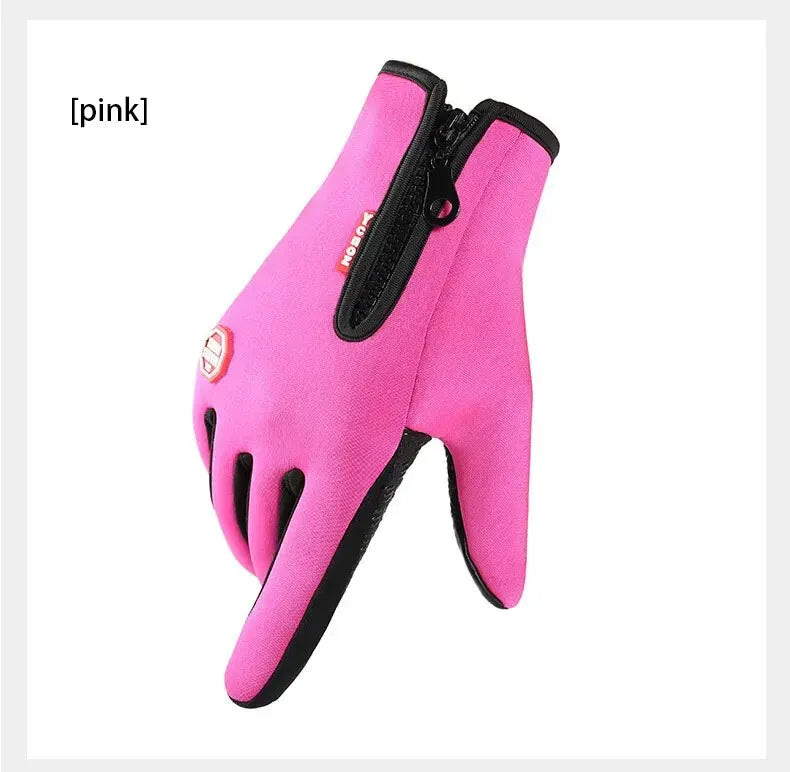 Outdoor-Fahrrad handschuhe, Fahrräder für Wärme und Anti-Rutsch im Herbst und Winter